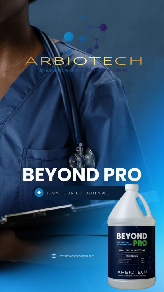 Galón de BEYOND PRO®, desinfectante de alto nivel de ARBIOTECH
