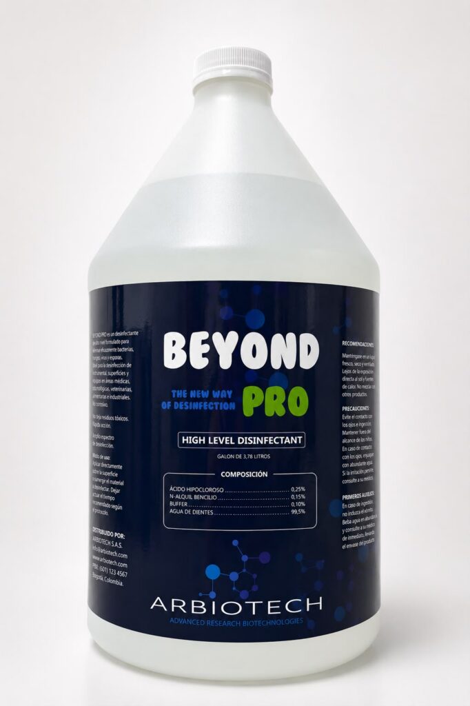 Galón de BEYOND PRO®, desinfectante de alto nivel de ARBIOTECH